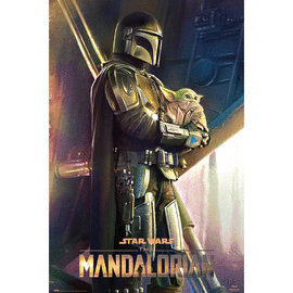 POSTER 07 STAR WARS THE MANDALORIAN CLAN