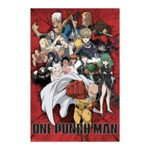 POSTER 03 ONE PUNCH MAN HEROES