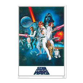 POSTER 31 STAR WARS CLASSIC LA GUERRA DE LAS GALAXIAS