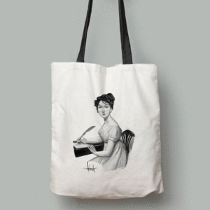 BOLSA DE TELA JANE AUSTEN