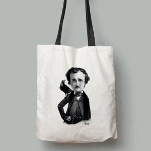 BOLSA DE TELA EDGAR ALLAN POE