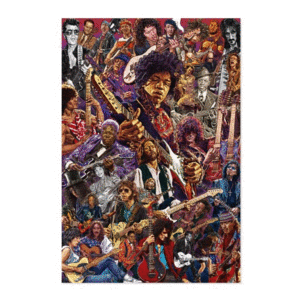 POSTER 24 LEGENDARY GUITARISTS