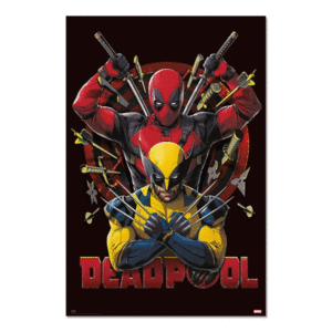 POSTER 23 MARVEL DEADPOOL LOBEZNO 2