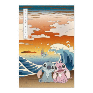 POSTER 52 DISNEY STITCH JAPAN