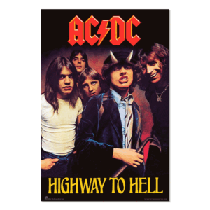 POSTER 14 AD/DC HIGHWAY TO HELL