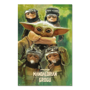 POSTER 47 STAR WARS THE MANDALORIAN AND GROGU
