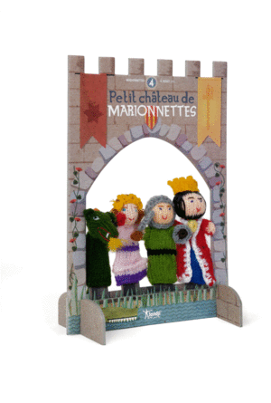 PEQUEÑO CASTILLO DE MARIONETAS DEDOS LONDJI