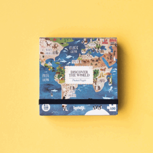 MINI PUZZLE DISCOVER THE WORLD 100 PZS LONDJI