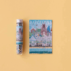 TUBO MICRO PUZZLE SKYLINE BARCELONA LONDJI