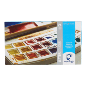 ESTUCHE 24 ACUARELAS + PINCEL POCKET BOX VAN GOGH