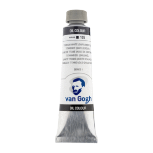 TUBO OLEO 40ML SERIES 1 COLOR 105 BLANCO TITANIO VAN GOGH