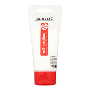 TUBO ACRILICO 75ML BLANCO TITANIO 105 ART CREATION TALENS
