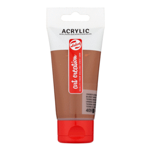 TUBO ACRILICO 75ML MARRON TIERRA SOMBRA TOSTADA  409 ART CREATION TALENS