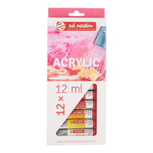 CAJA 12 TUBOS 12ML ACRYLICS ART CREATION TALENS