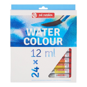 CJ 12 TUBOS 24ML AQUARELA ART CREATION TALENS