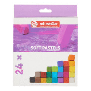 ESTUCHE 24 PASTELES SUAVES SURTIDOS ART CREATION