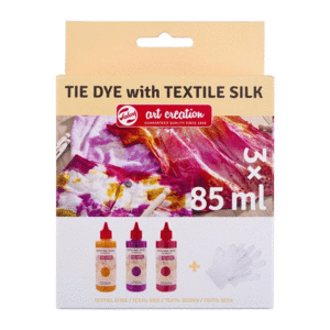 TIE DYE SET 3X 85 ML ROSA ART CREATION