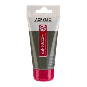 TUBO ACRILICO 75ML VERDE OLIVA 620 ART CREATION TALENS