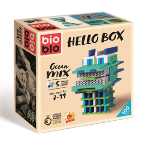 HELLO BOX OCEAN BIOBLO 100 PIEZAS