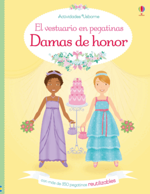 DAMAS DE HONOR EL VESTUARIO EN PEGATINAS