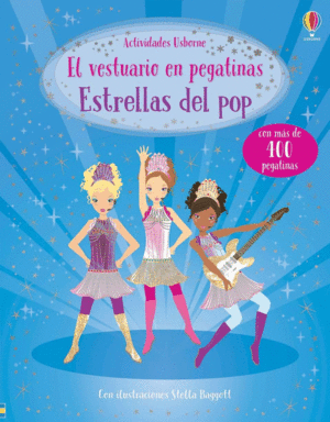 ESTRELLAS DEL POP EL VESTUARIO EN PEGATINAS