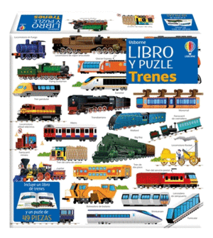 TRENES LIBRO PUZLE