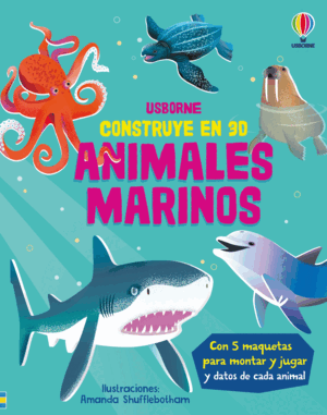ANIMALES MARINOS CONSTRUYE EN 3D
