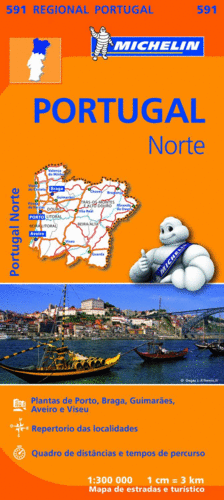 MAPA REGIONAL PORTUGAL NORTE 11591
