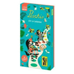 PARCHIS EN LA SABANA. JUEGO DE MADERA