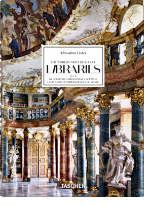 MASSIMO LISTRI. THE WORLD'S MOST BEAUTIFUL LIBRARIES. 40TH ED.