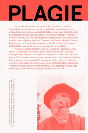 PLAGIE, COPIE, MANIPULE, ROBE, REESCRIBA ESTE LIBRO