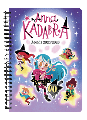 AGENDA ESCOLAR SEMANA VISTA 2025-2026 ANNA KADABRA