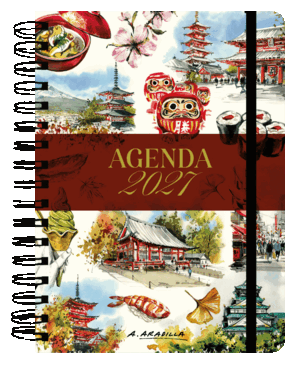 AGENDA ANUAL SEMANAL 2027 ALICIA ARADILLA
