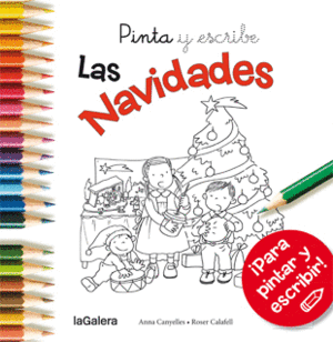 PINTA Y ESCRIBE LAS NAVIDADES