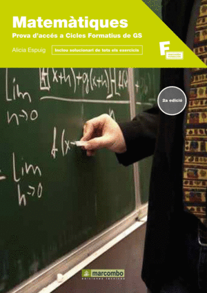 MATEMÀTIQUES PER A LA PROVA D'ACCÉS A CICLES FORMATIUS DE GRAU SUPERIOR