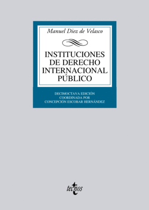 INSTITUCIONES DE DERECHO INTERNACIONAL PÚBLICO