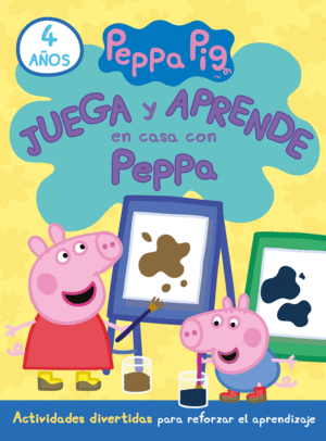 JUEGA Y APRENDE EN CASA CON PEPPA. TU CUADERNO DE VACACIONES (4 AÑOS)