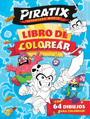 PIRATIX. LIBRO DE COLOREAR