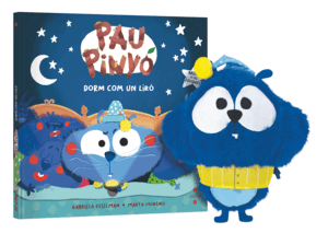 LOT PAU PINYO DORM COM UN LIRO AMB NINO