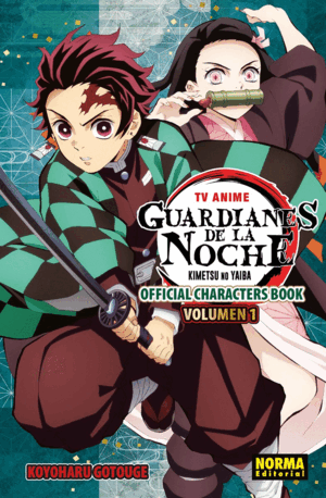 TV ANIME GUARDIANES DE LA NOCHE OFFICIAL CHARACTER BOOK 01