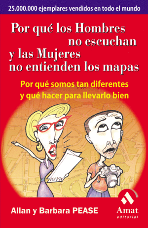 POR QUÉ LOS HOMBRES NO ESCUCHAN Y LAS MUJERES NO ENTIENDEN LOS MAPAS