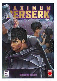MAXIMUM BERSERK 21 (SOBRECUBIERTA CON LOGO DORADO + FIGURA ACRILICA)